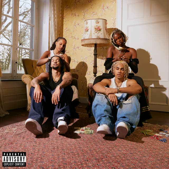 Album cover art for QUITTE OU DOUBLE