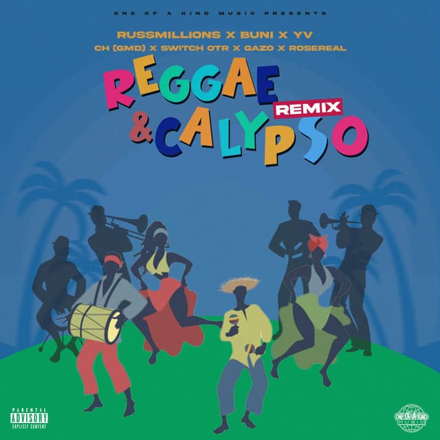 Album cover art for One of a Kind Music Presents: Reggae & Calypso