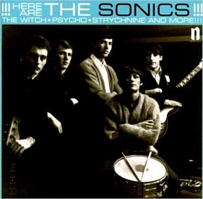 Album cover art for Here Are The Sonics