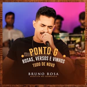 Album cover art for Ponto G / Rosas, Versos e Vinhos / Tudo de Novo (Acústico) [Ao Vivo]