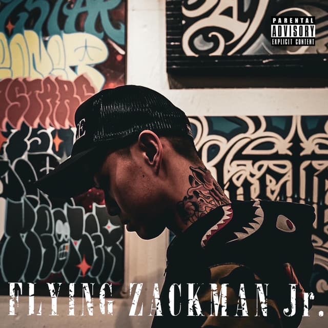 Album cover art for Flying Zackman Jr - Single