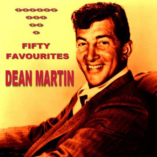 Album cover art for Dean Martin Fifty Favourites