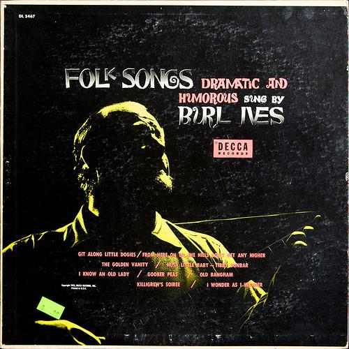 Album cover art for Folk Songs Dramatic And Humorous