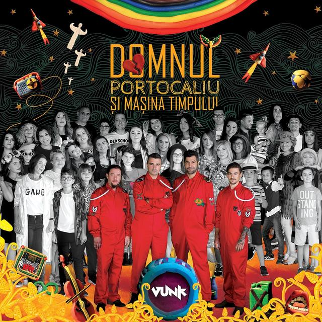 Album cover art for Domnul Portocaliu Și Mașina Timpului