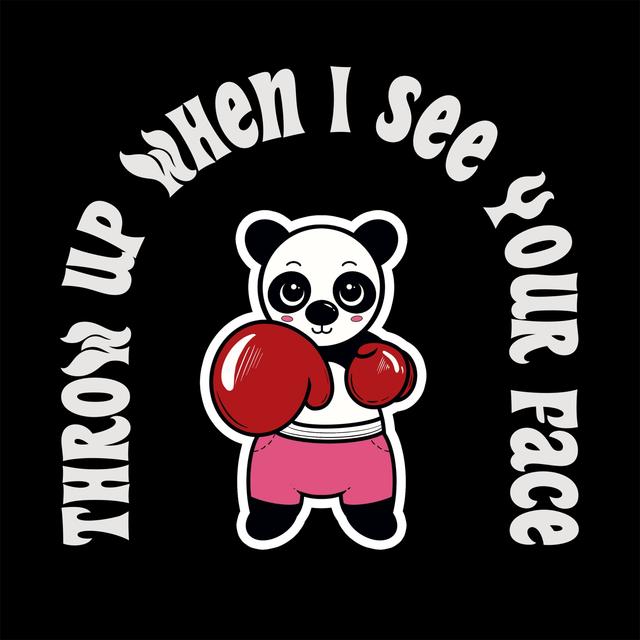 Album cover art for Throw Up When I See Your Face