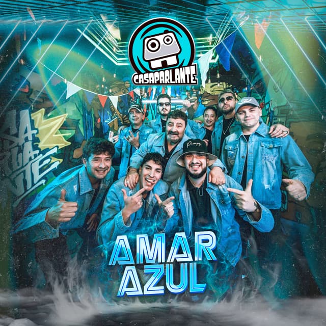 Album cover art for Amar Azul