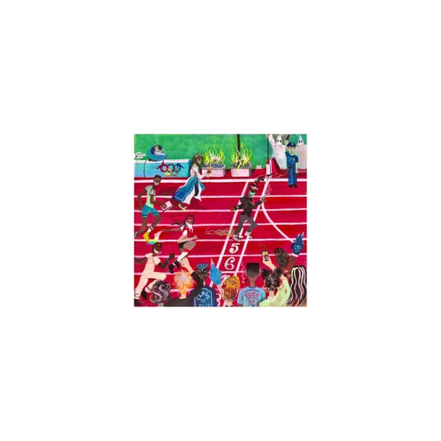 Album cover art for Ghetto Olympics 2