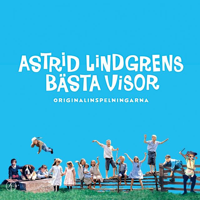 Album cover art for Astrid Lindgrens bästa visor