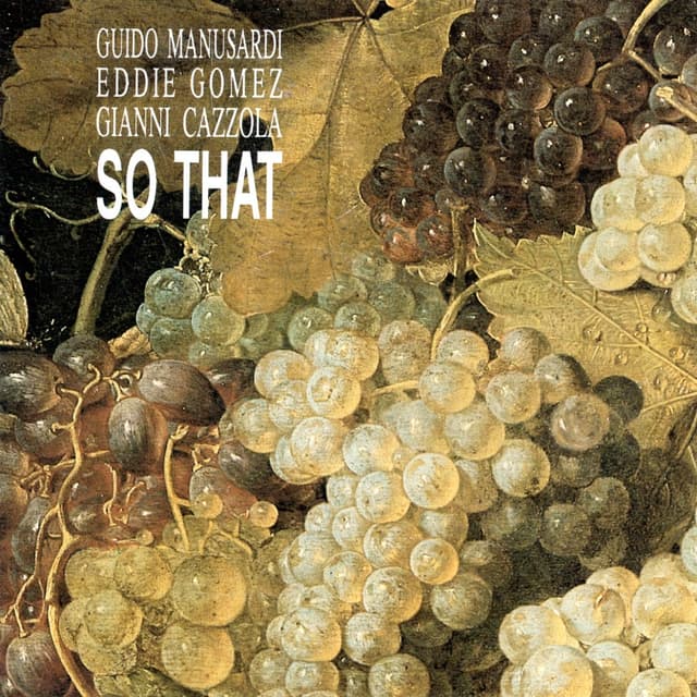 Album cover art for So That