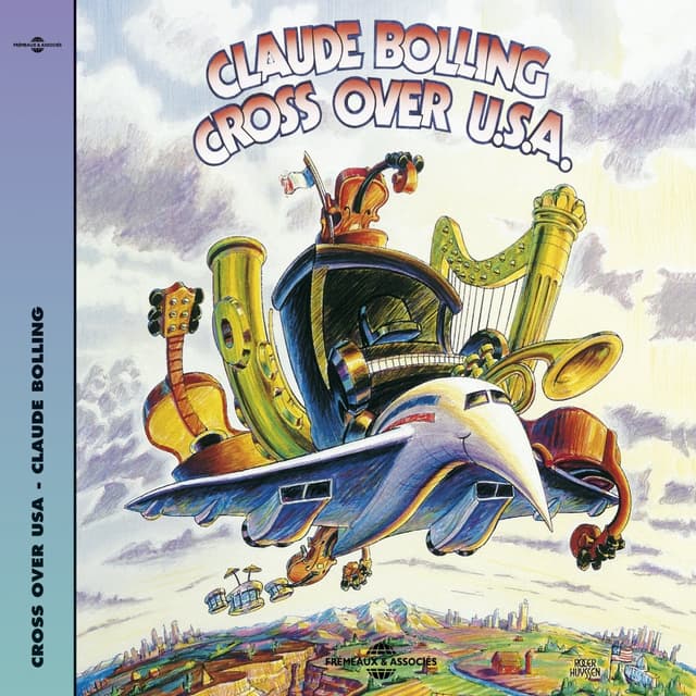Album cover art for Cross Over U.S.A.