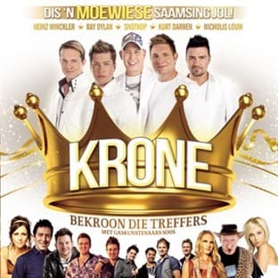 Album cover art for Bekroon Die Treffers