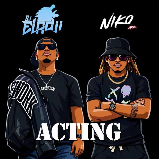 Album cover art for Acting