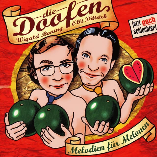 Album cover art for Melodien für Melonen