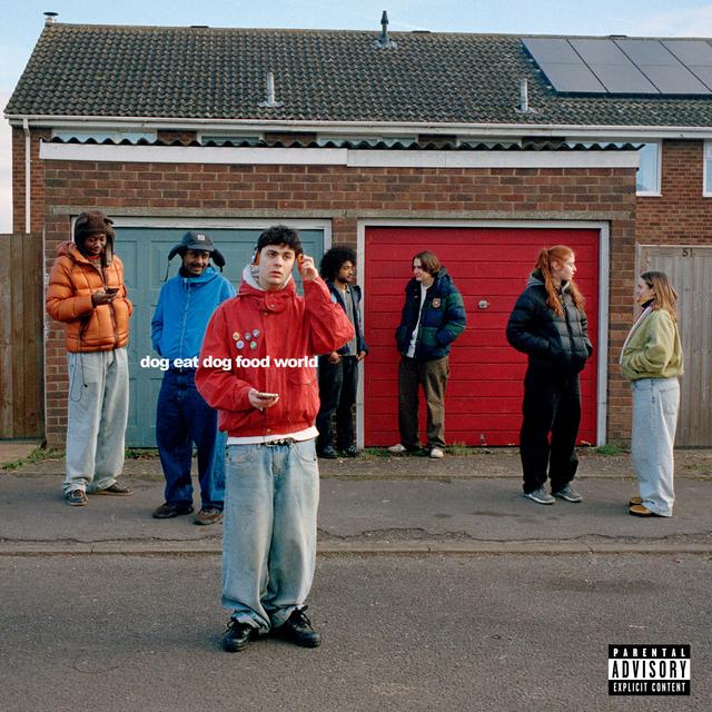 Album cover art for Dog Eat Dog Food World