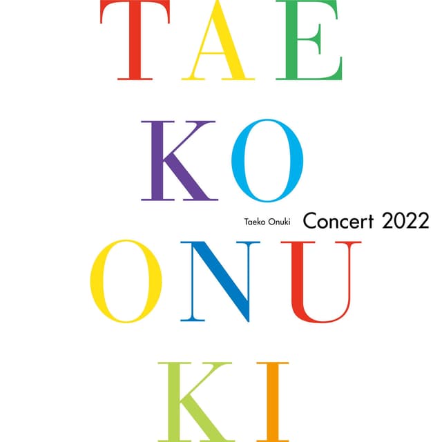 Album cover art for Taeko Onuki Concert 2022
