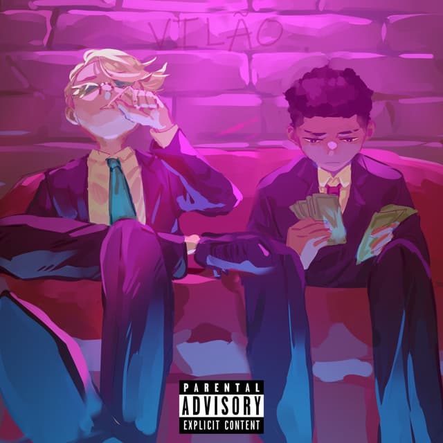 Album cover art for Vilão