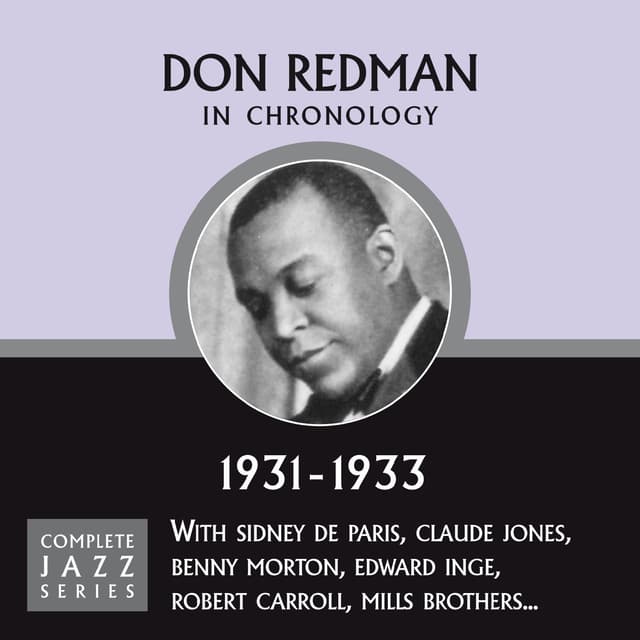 Album cover art for Complete Jazz Series 1931 - 1933