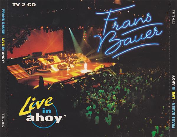 Album cover art for Live In Ahoy'