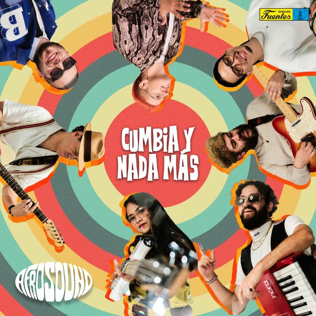 Album cover art for Cumbia y Nada Más