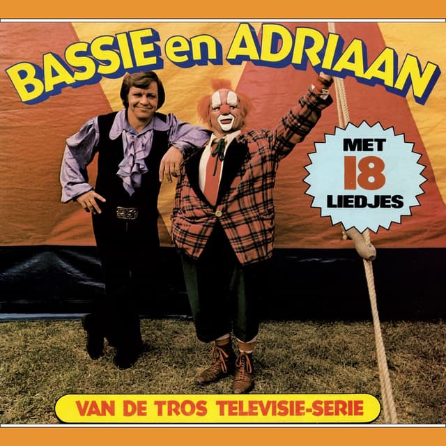 Album cover art for Met 18 liedjes