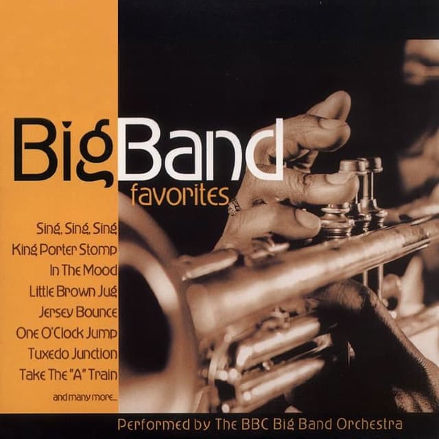 Album cover art for Big Band Favorites