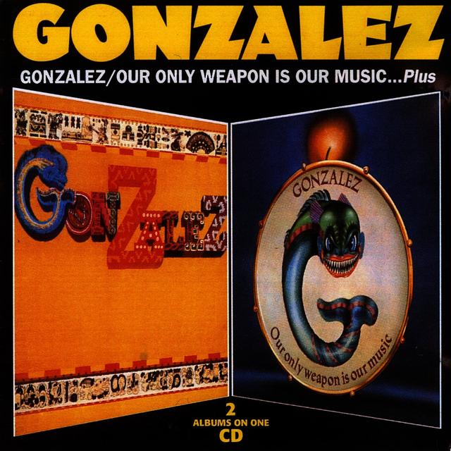 Album cover art for Gonzalez - Our Only Weapon Is Our Music