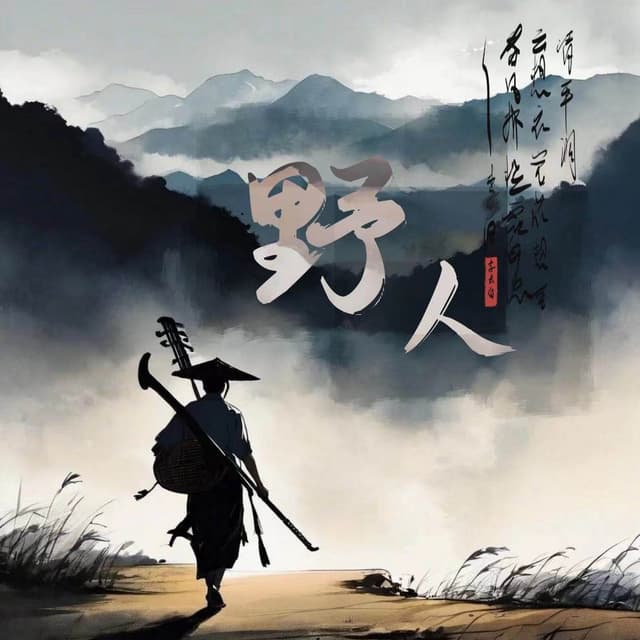 Album cover art for 野人