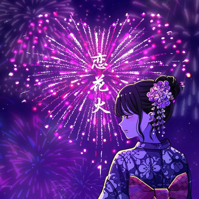 Album cover art for 恋花火