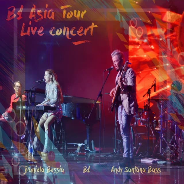 Album cover art for B1 Asia Tour Live Concert