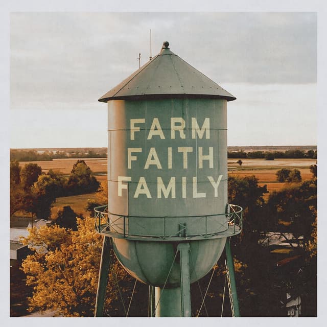 Album cover art for FARM FAITH FAMILY
