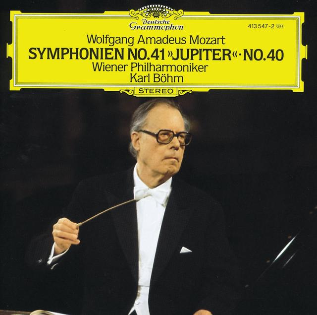 Album cover art for Mozart: Symphonies No.41 "Jupiter" & No.40