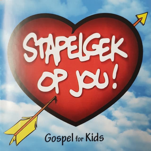 Album cover art for Stapelgek op jou!
