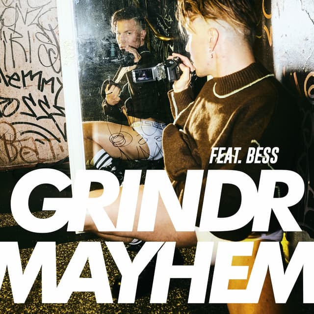 Album cover art for GRINDR MAYHEM (feat. BESS)