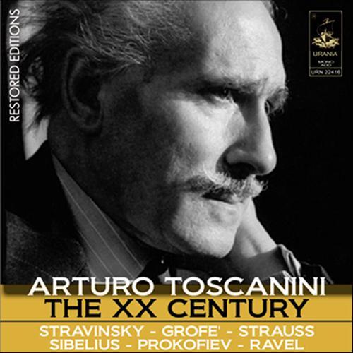 Album cover art for Arturo Toscanini, Direction : Le Xxe Siècle