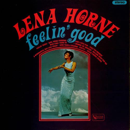 Album cover art for Feelin' Good / Lena in Hollywood