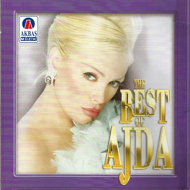 Album cover art for The Best of Ajda