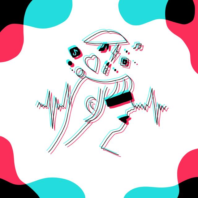 Album cover art for TikTok TikTok