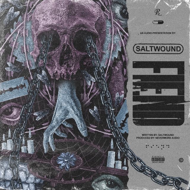 Album cover art for Fiend