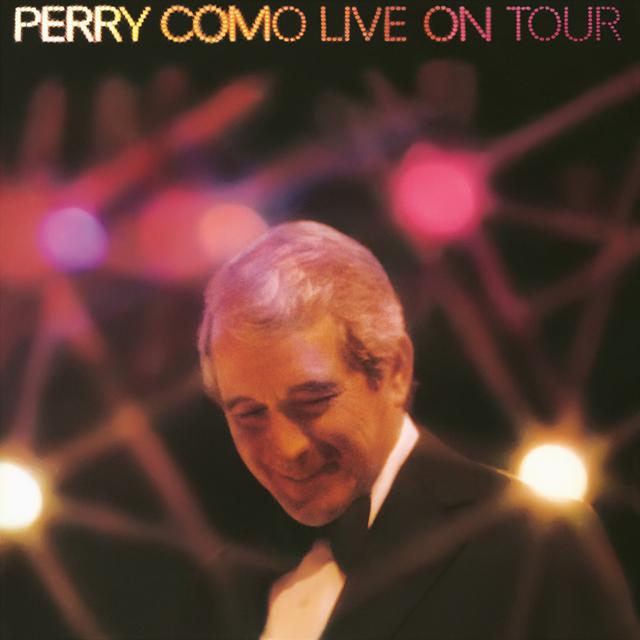 Album cover art for Perry Como Live on Tour