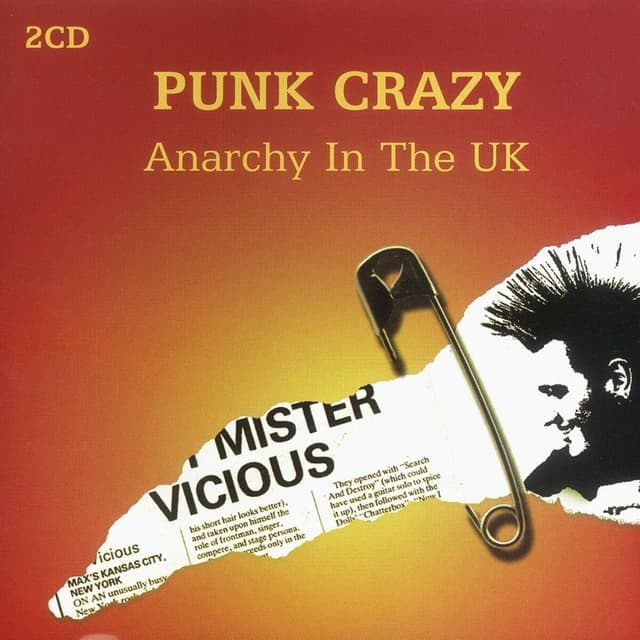 Album cover art for Punk Crazy