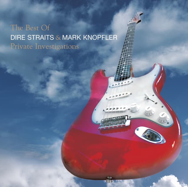 Album cover art for The Best of Dire Straits & Mark Knopfler - Private Investigations
