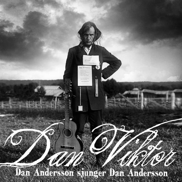 Album cover art for Dan Andersson sjunger Dan Andersson