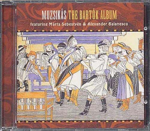 Album cover art for Bartók Album