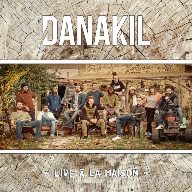 Album cover art for Live à la Maison