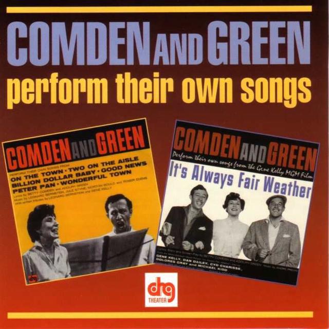 Album cover art for Comden and Green Perform Their Own Songs