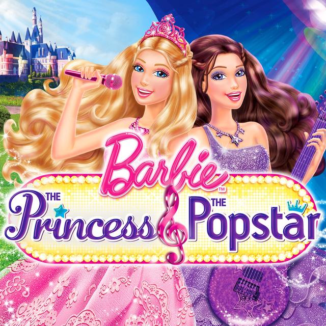 Album cover art for Barbie: The Princess & The Popstar