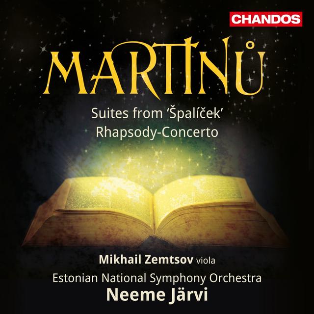Album cover art for Suites from "Špalíček" / Rhapsody-Concerto