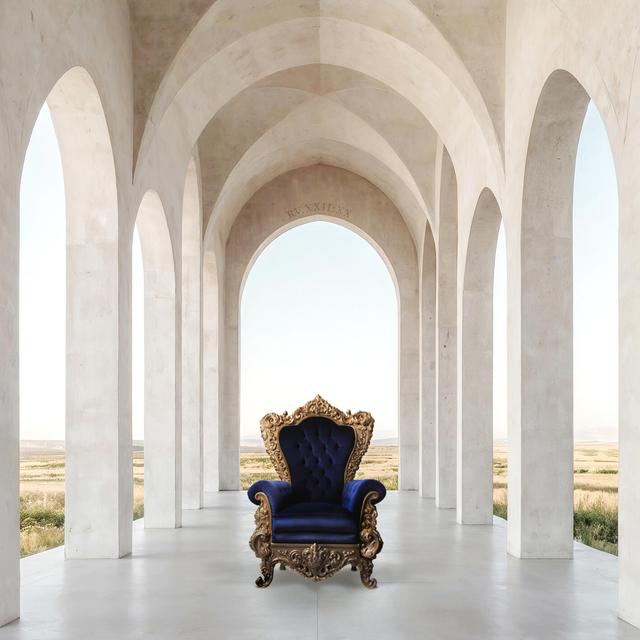 Album cover art for The King Is Coming