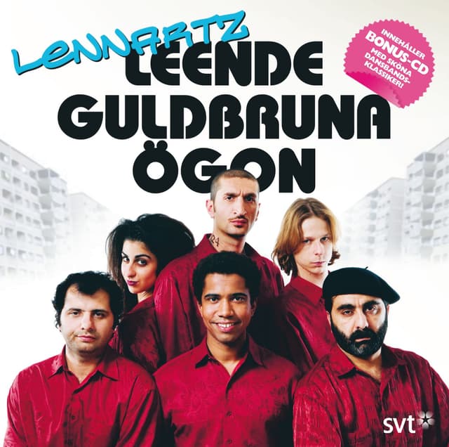 Album cover art for Leende guldbruna ögon