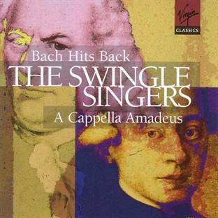 Album cover art for Bach Hits Back